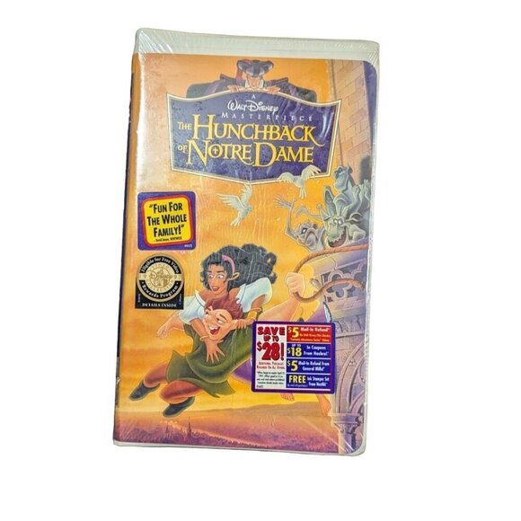 Walt Disney's The Hunchback Of Notre Dame VHS Sealed READ - Picture 8 of 8